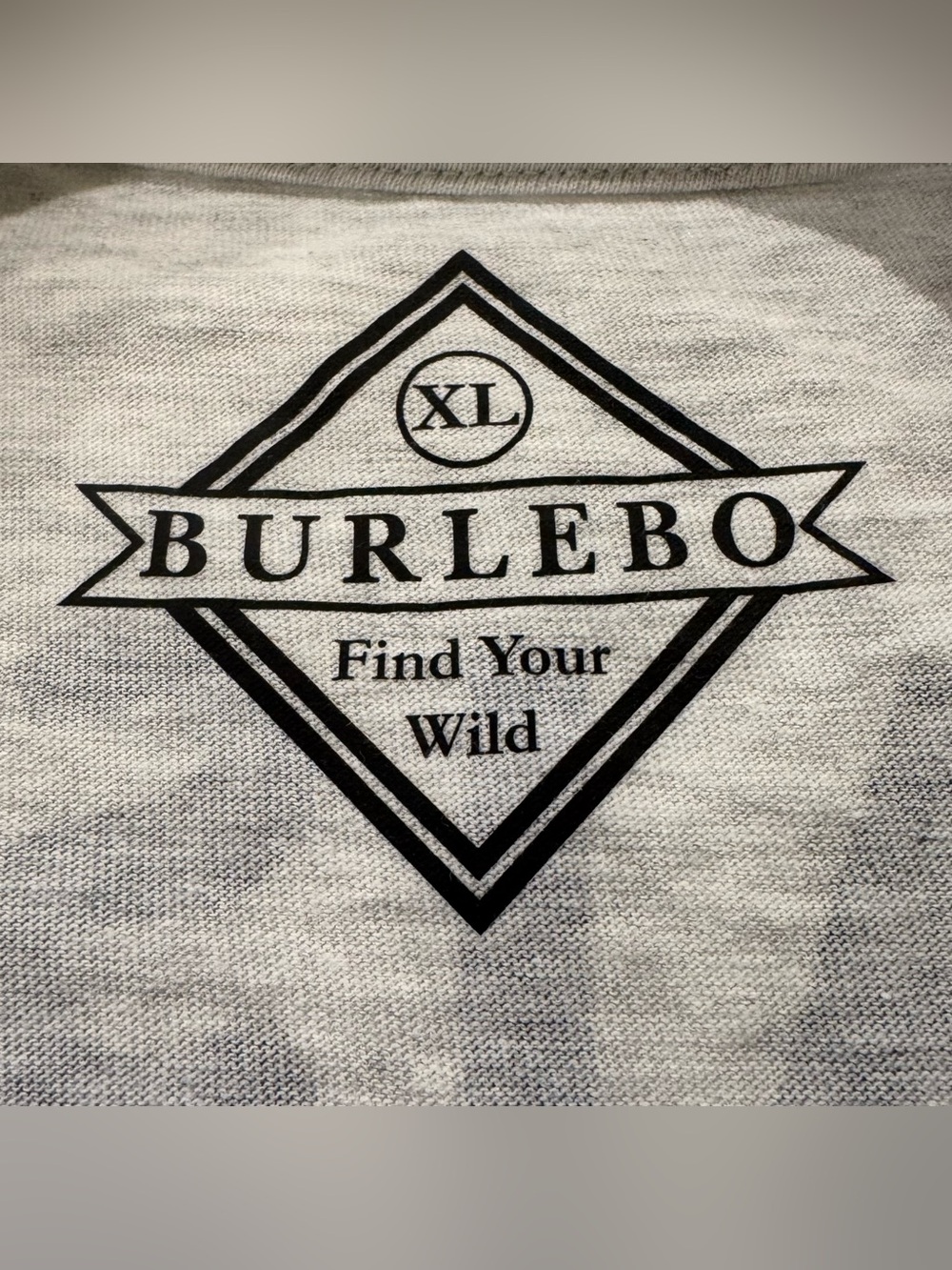 Burlebo “Raised On Reagan” Long Sleeve Tee Men’s XL * LIKE NEW * - Picture 5 of 8